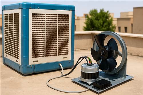 طرح تعویض موتور کولرهای آبی